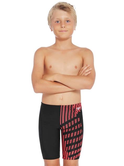 Speedo School Colours Red Jammers 1 School Colors Red Stripes Pattern