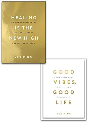 Healing Is The New High Good Vibes Good Life Books Collection Set By Vex King By Splins