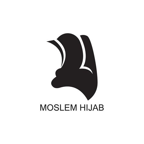 Muslimah Hijab Logo Template Vector Illustration Design 11322958 Vector Art At Vecteezy