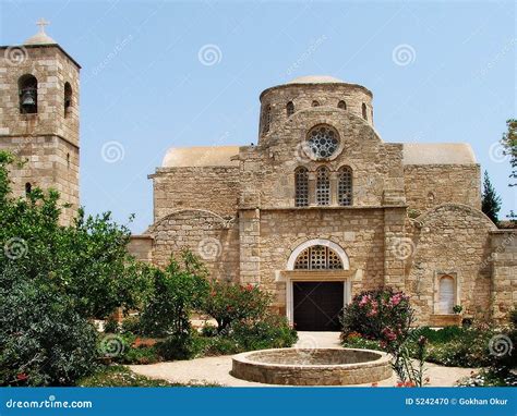 Stbarnabas Church In Northern Cyprus Stock Photo Image 5242470
