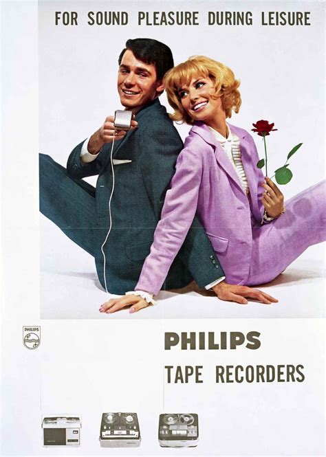 An Ad From The 1960 S For The Philips Tape Recorder Vintage Ads Vintage Advertisements Tape