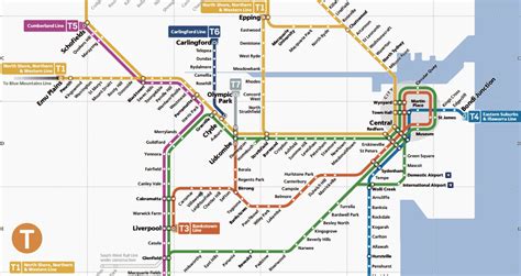 Transport Nsw Sydney Train Map And Guide