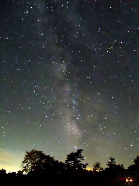 Galactic Night Sky Stars And The Milky Way Clinton