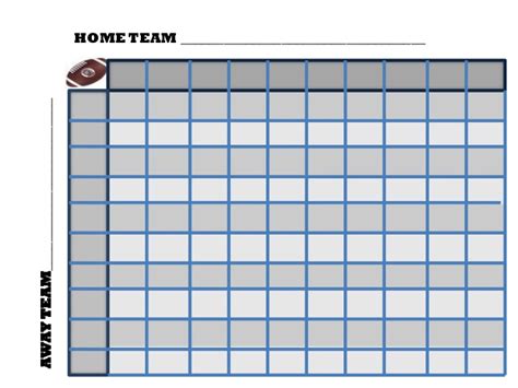 The number grew to eleven in 1976. Printable Nfl Football 50 Square Grid Office Pool | All ...