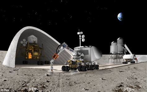 Building Homes On The Moon Robots Could One Day 3d Print An Astronaut