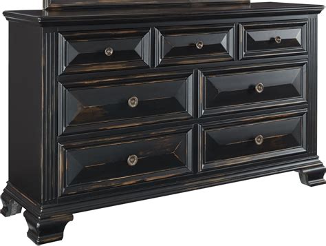 Passages Vintage Black 6 Drawers Dresser from Standard Furniture