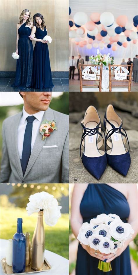 Navy Blue Wedding Theme Ideas 66 Navy Blue Wedding Theme Wedding