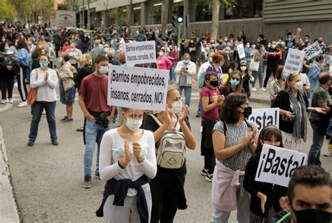 Madrid Residents Protest Localized Lockdowns