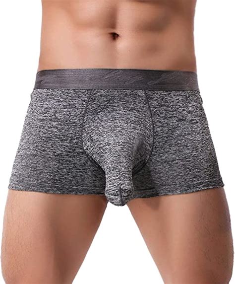 Einccm Mens Trunks Sexy Underwear Mens Boxer Briefs Shorts Bulge
