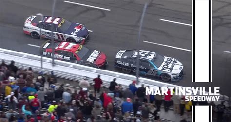 See Multiple Angles Of Ross Chastains Last Lap Move Nascar