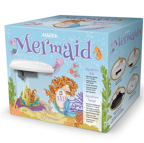 Marina Mermaid Aquarium Kit 1 Gallon