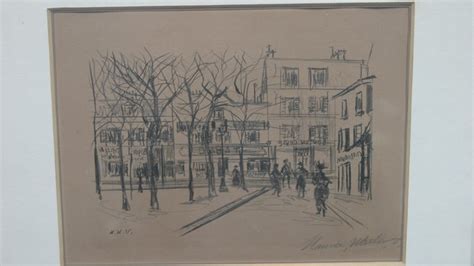 Maurice Utrillo Lithograph Ca 1920 Antiques Roadshow Pbs