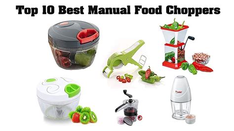 Top 10 Best Manual Food Choppers In 2023 Youtube