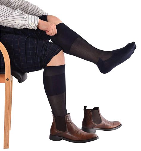 Mens Thin Socks Silk Sheer Trouser Sock Mid Calf Plain Size One Size Fits All Ebay