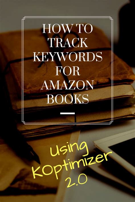 How To Track Keywords For Amazon Books Using K Optimizer 20 Tck