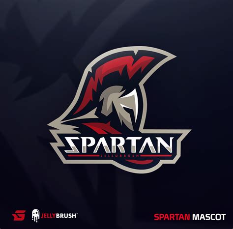 Spartan Mascot Gabe On Behance Spartan Logo Sports Logo Design