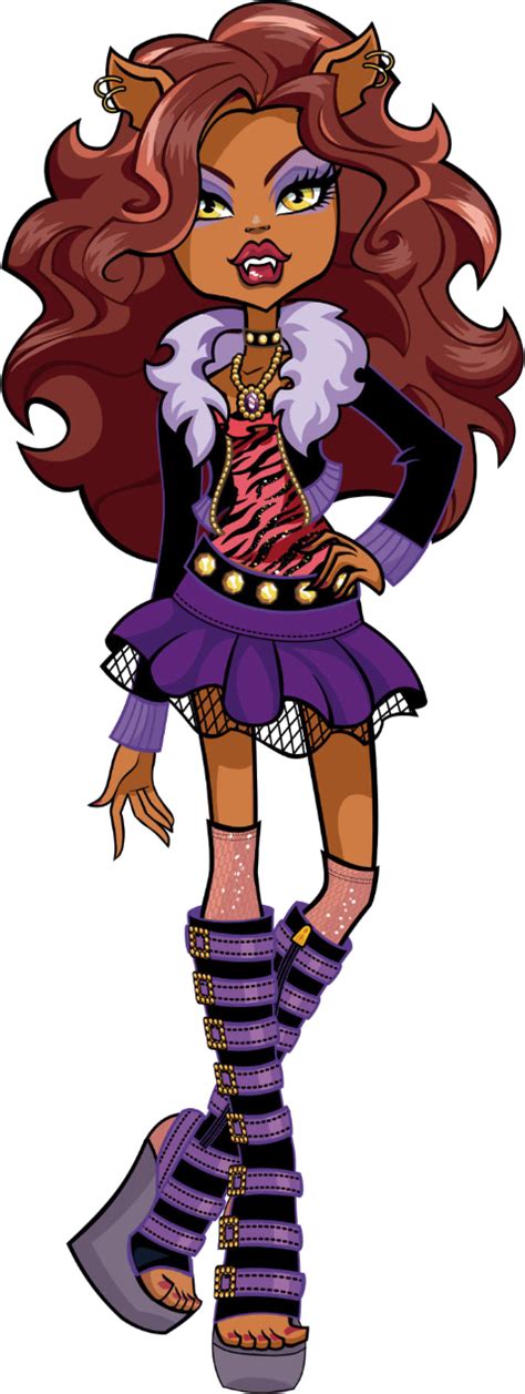 Clawdeen Wolf. Basic | Monster high art, Monster high characters png image