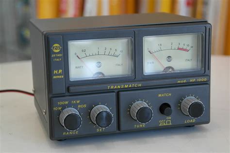 Second Hand Zetagi HP1000 CB Matcher SWR And Power Meter Radioworld