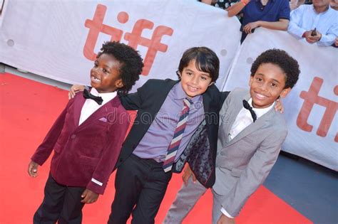 Kids Cast At Kings Premiere At Toronto International Film Festival In