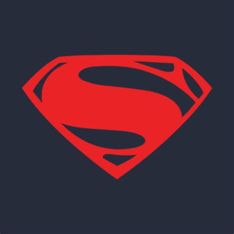 Man Of Steel Emblem Superman T Shirt Teepublic