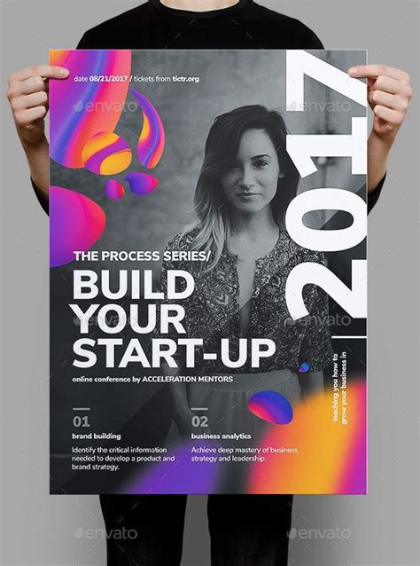 Build Your Start Up Business Poster Creative Poster Design Business