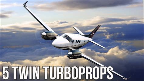 5 Best Twin Turboprop Airplanes In The World Youtube