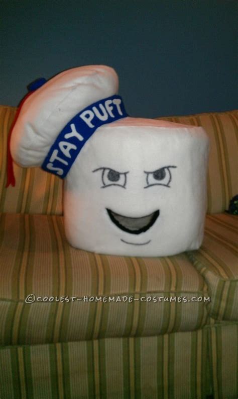 Fun Homemade Stay Puft Marshmallow Man Halloween Costume