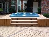 Images of Hot Tub In Deck