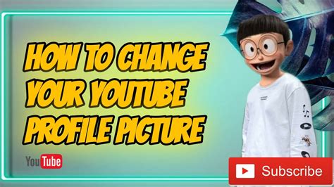 How To Change Youtube Profile Picture Arandomclips Youtube