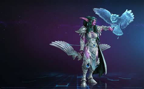 Heroes Of The Storm Tyrande Whisperwind High Priestess Of Elune By Mr