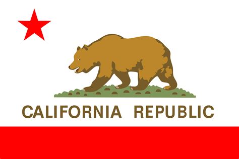 Clipart Flag Of The State Of California