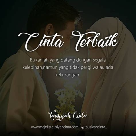 Majelis Tausiyah Cinta 💌 Di Instagram Cinta Terbaik Follow