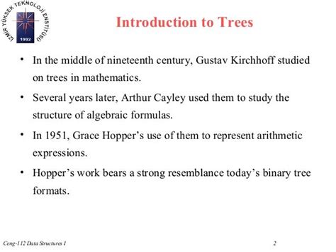 Introduction Totrees
