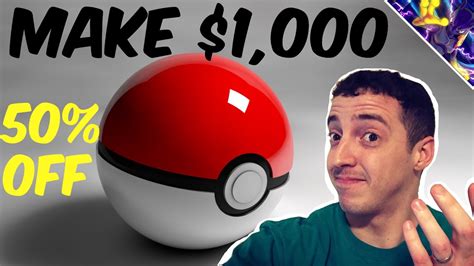 How To Make 1000 Investing In Pokémon And Get Cards For 50 Off How