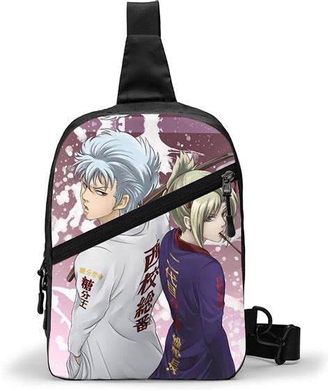 Gintama Chest Bag Slung Large Capacity Multifunctional Backpack Men And