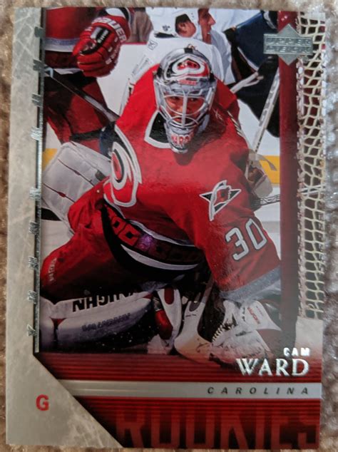 Document with proof of address (less than 3 months old). Card of The Week: Cam Ward Young Guns! A Great Looking Card of an Average Goalie