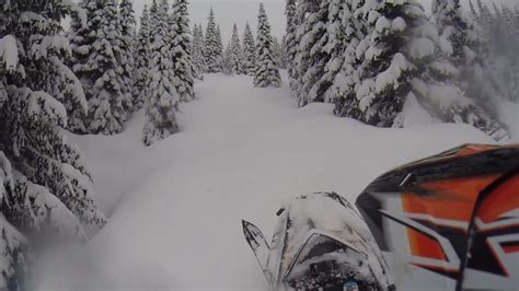 Rmk Pro Deep Powder Backcountry Snowmobiling Youtube