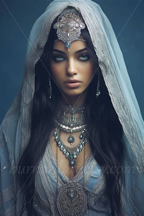 Arabian Princess Digital Download Fantasy Ai Art Print Printable Poster