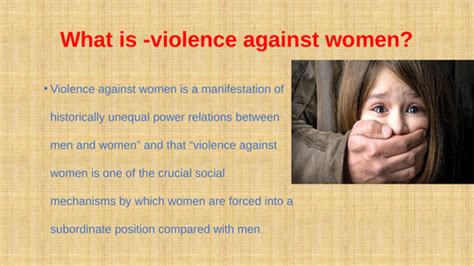 Violence Against Women Teaching Resources
