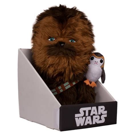 Buy Star Wars Chewbacca With Porg Plush At Mighty Ape Nz