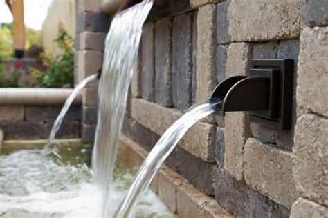 Atlantic Water Gardens Introduces New Wall Spouts Water Shapes