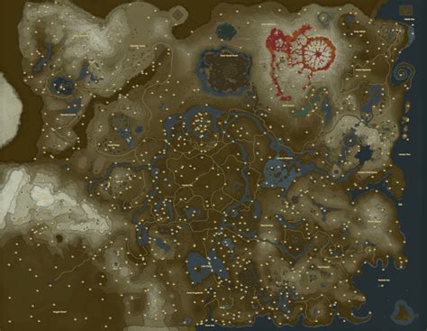 Breath Of The Wild Korok Seeds Map The Video Games Wiki