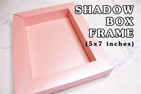Shadow box svg | Shadow box frame | Shadow box template