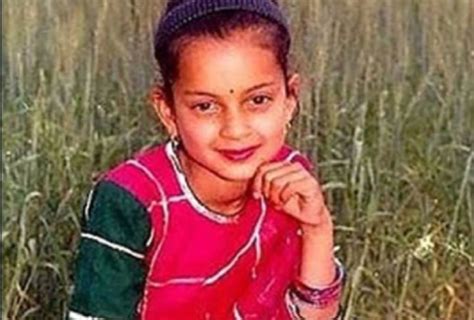 Rare And Unseen Childhood Pictures Of Bollywood Queen Kangana Ranaut