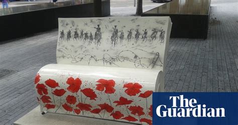 Londons Book Benches Readers Photos Books The Guardian