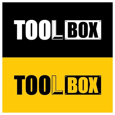 Toolbox Logo Premium Vector