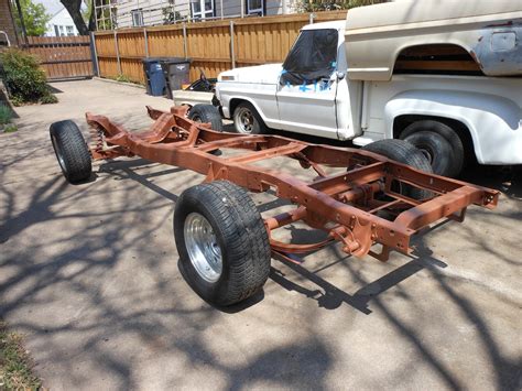 1967 Ford F100 Frame Paint Complete