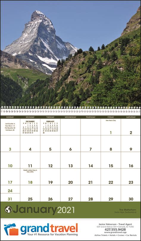 Cn 1712 World Scenic Calendars Now Calendars Now