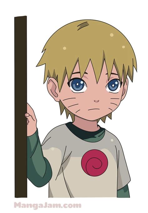 How To Draw Child Naruto From Naruto Naruto Criança