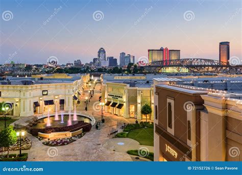 Shreveport Louisiana Usa Downtown Skyline On The Red River Royalty